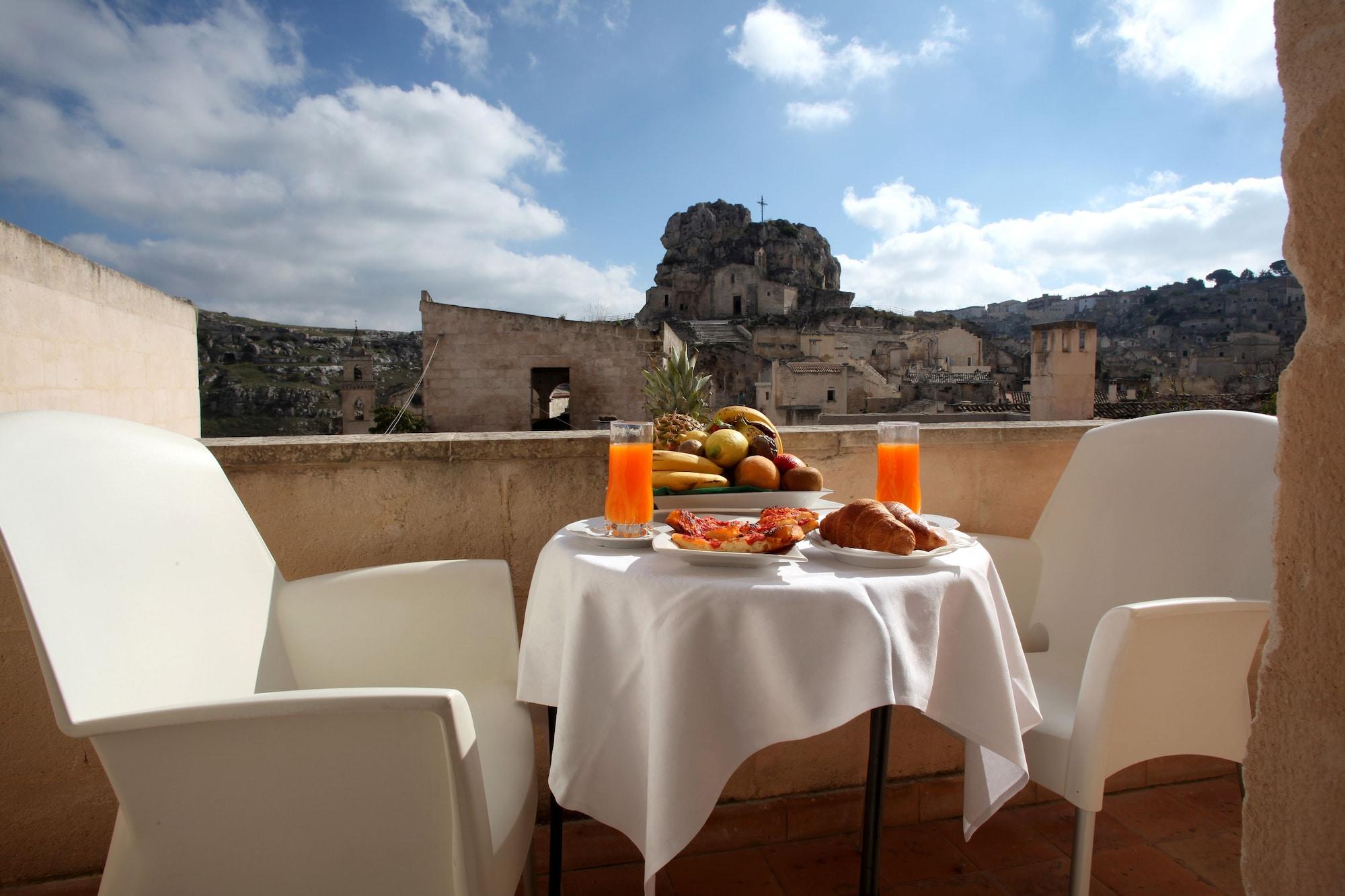 Caveoso Hotel Matera Eksteriør bilde